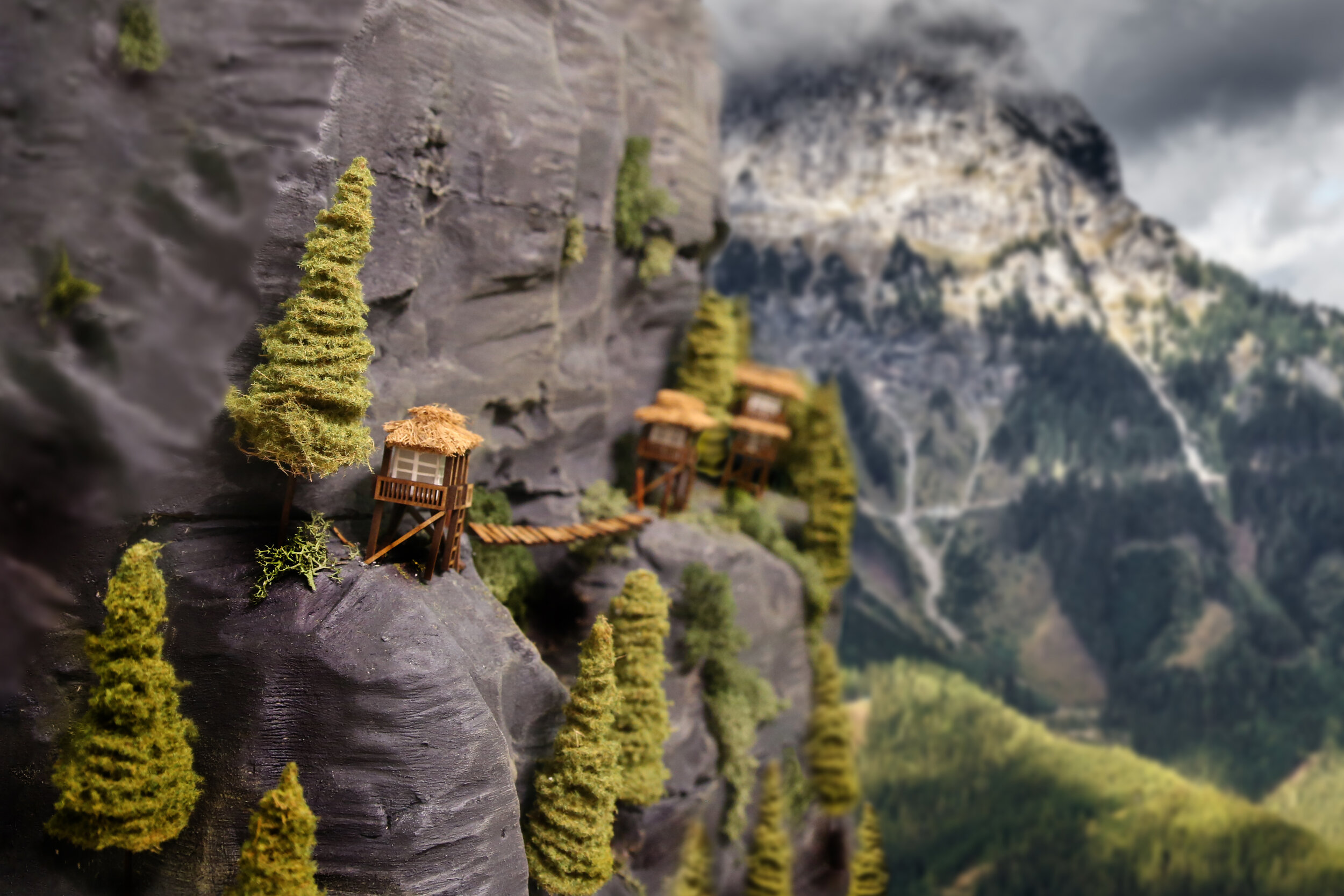 Einstein’s Dreams: Mountain
We were set a catalyst which was a verse from the book Einstein's Dreams by Alan Lightman. I found that the story of ‘April 26th, 1905’ (Lightman, 2012) inspired me the most, as it depicts a world in which the further awa