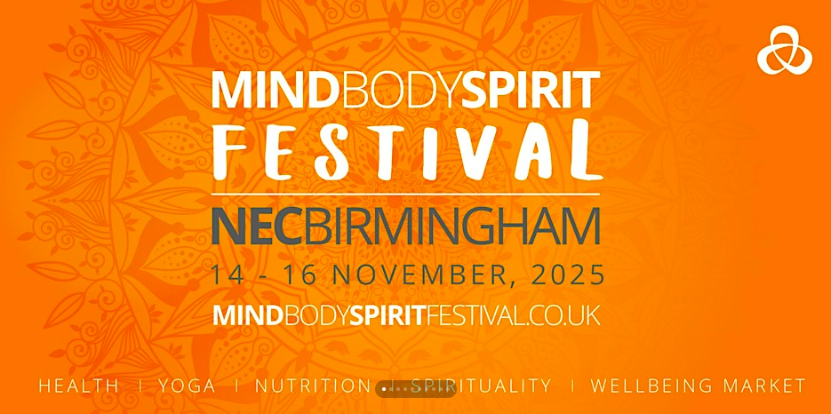 Yumiko at Mind Body Spirit Festival in Birmingham