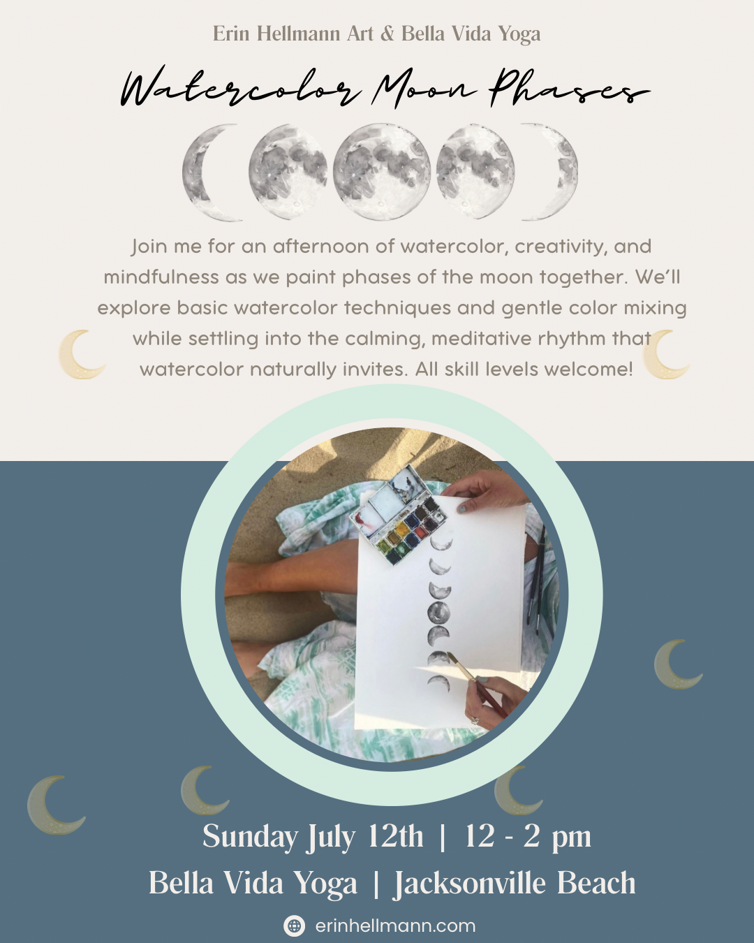 Moon Phases at Bella Vida Yoga