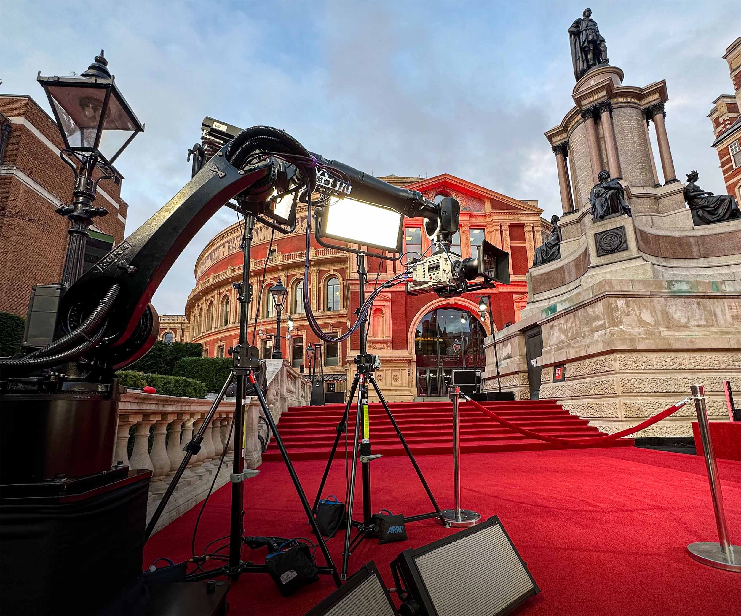 High Speed Slow Motion Camera Red Carpet Glambot Red Carpet Robot Camera — High Speed Films