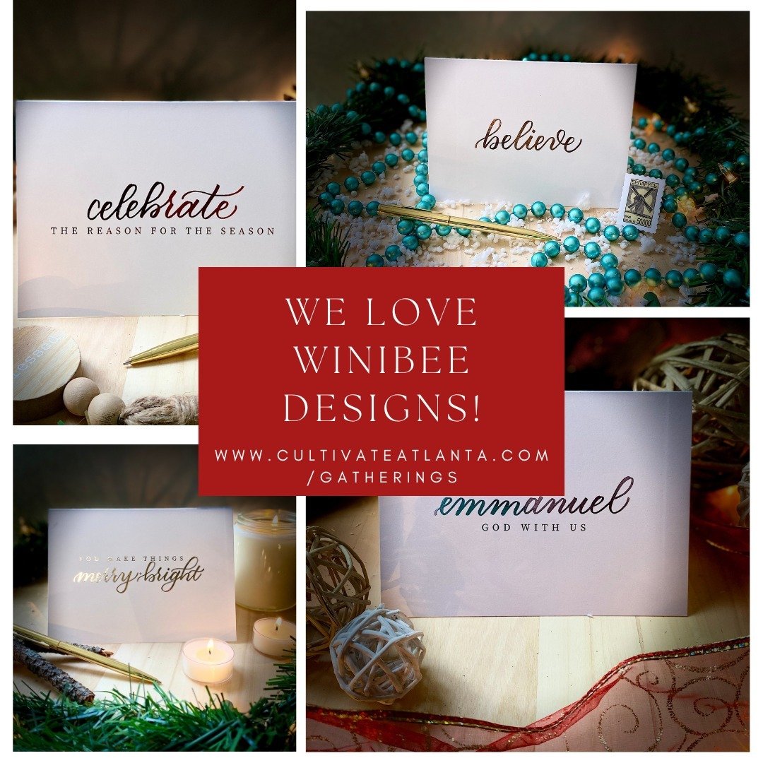 Cultivate loves @winibeedesigns!  @winibeedesigns beautiful stationary will be at our Market and you will definitely want to pick up some cards for your friends and loved ones!

Join us Thursday, December 5th at 6:30 PM to check out more of Wini's am