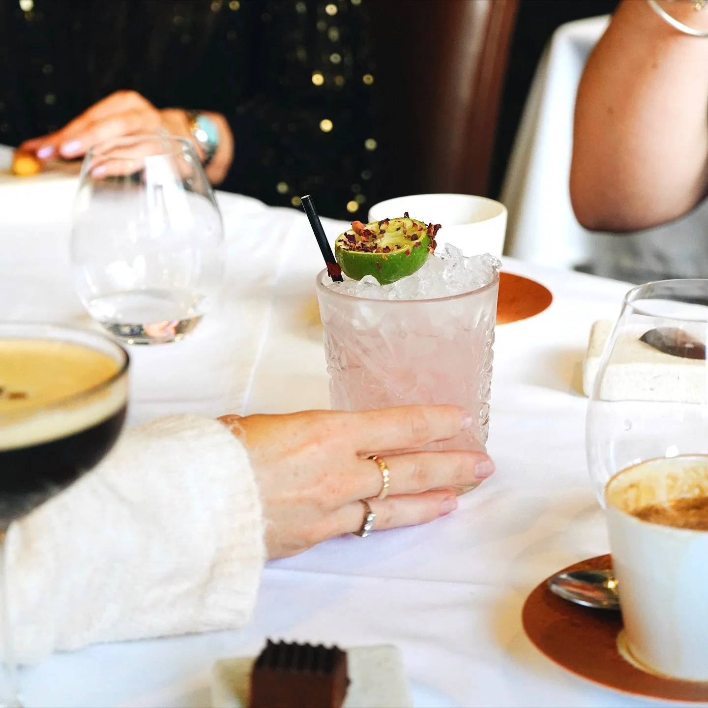 Dinner may be finished, but the night doesn&rsquo;t have to be 🥂

Whether you&rsquo;re craving the kick of an Espresso Martini, the elegance of a Rose Negroni, or the charm of a Rose Petal Sour, our cocktail menu has the perfect finishing touch 💜

