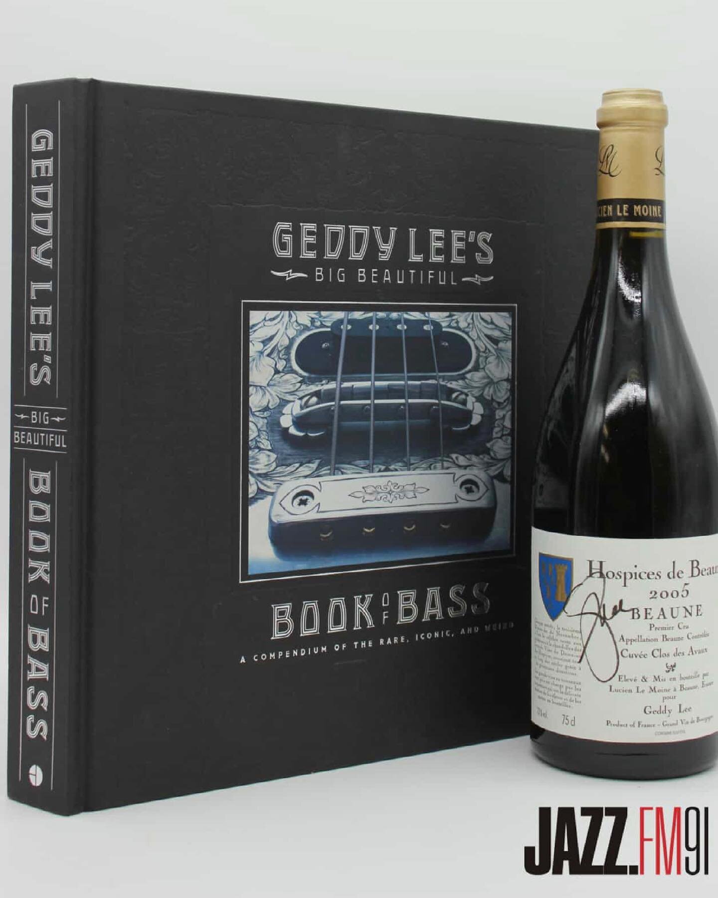 An amazing bottle from the Hospices de Beaune donated to the @jazzfm91 Fine Wine Auction by Geddy Lee (and autographed). Hosted by @irongatewine the auction raises important funds to support programs at this legendary not for profit radio station . A