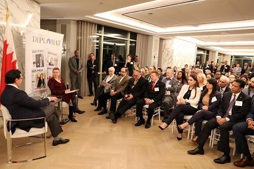 Washington Diplomat hosts Ambassador of Kingdom of Bahrain in Washington as Part of its Ambassador Insider Series