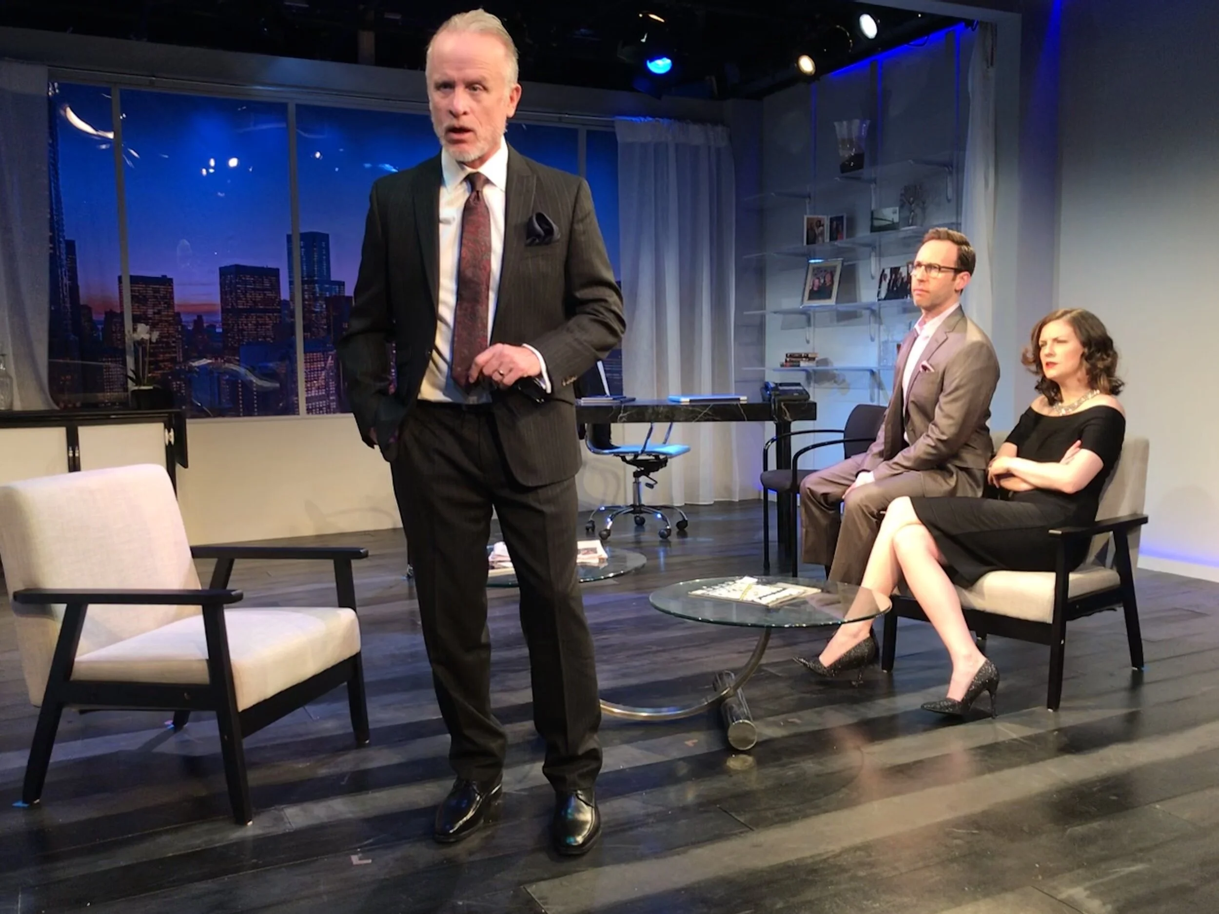 The cast of The Source at NJ Rep
Photo by Ariana Albarella