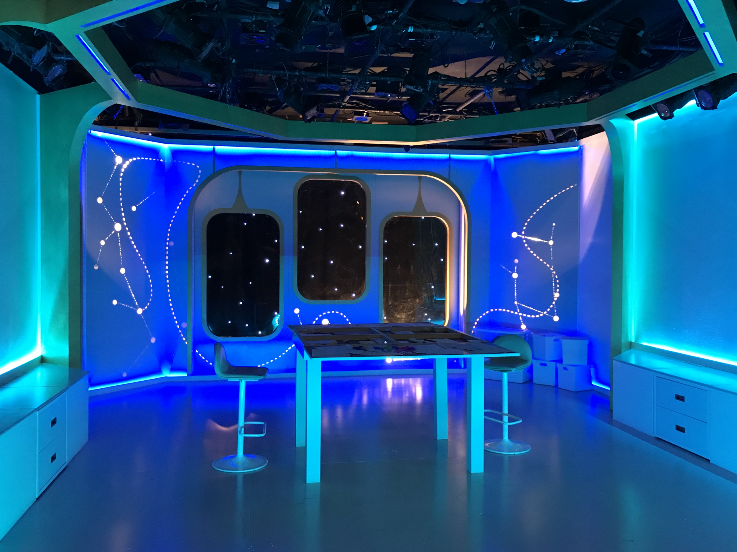 Set of Voyager One at NJ Rep
Photo by Ariana Albarella
