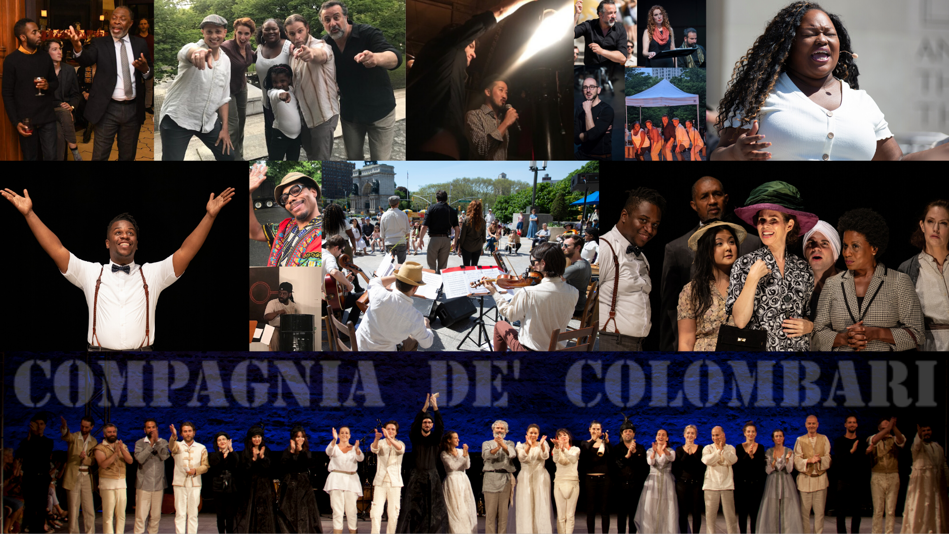 Collage for Compagnia de' Colombari