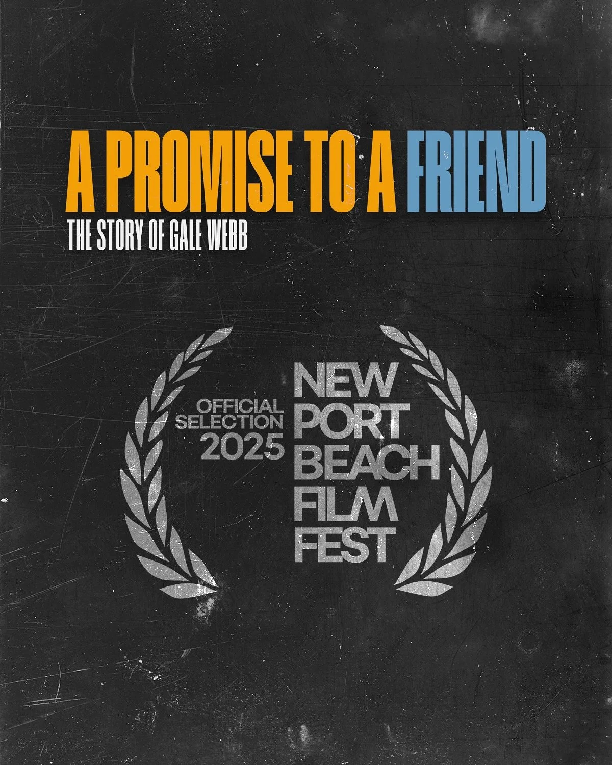 Our documentary, &ldquo;A Promise to a Friend,&rdquo; has been officially selected by Newport Beach Film Festival 🔥 A huge accomplishment for us and one step closer for Gales story to be heard by millions. With 60,000 attendees last year, we are exc