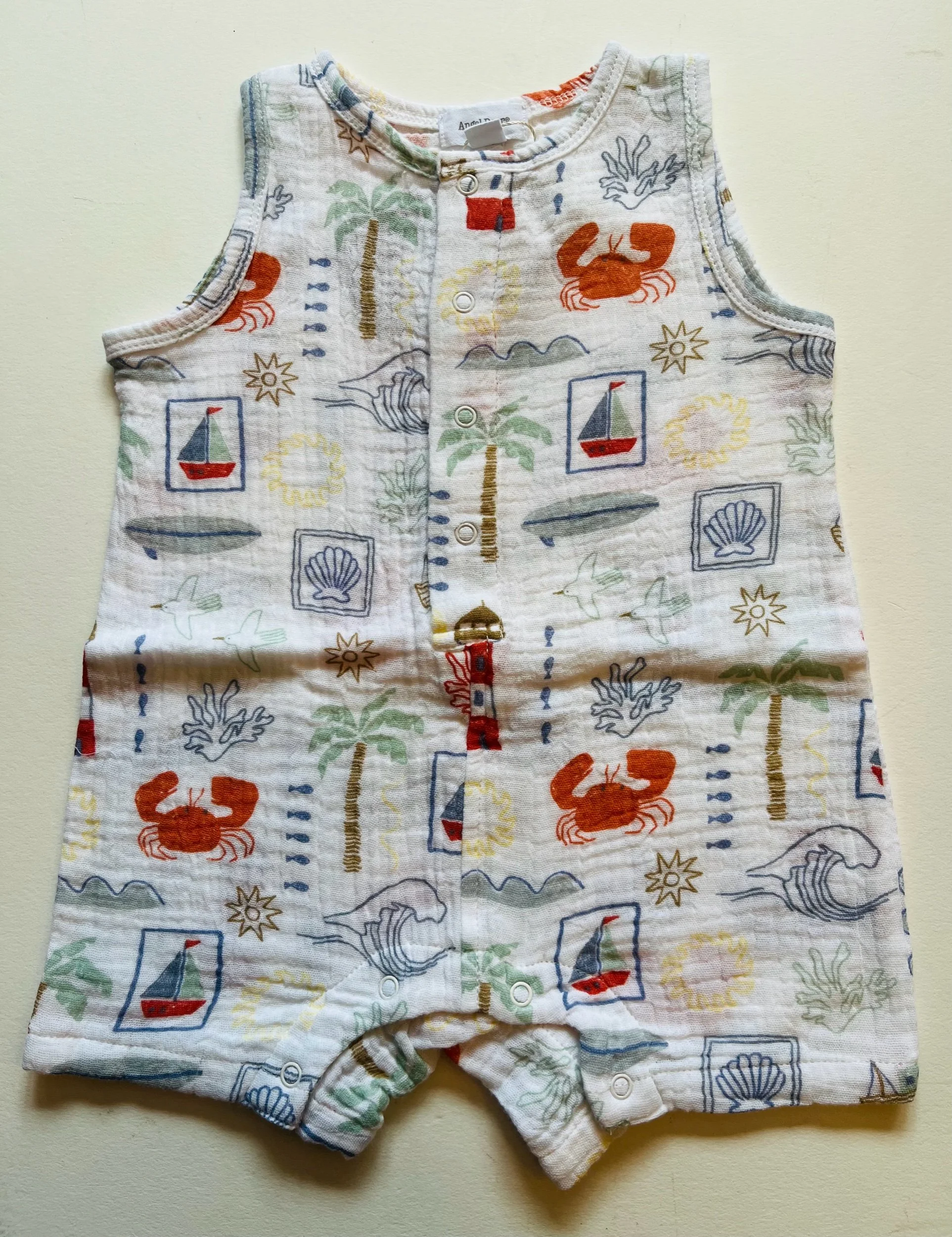 Nautical  Shortie Romper