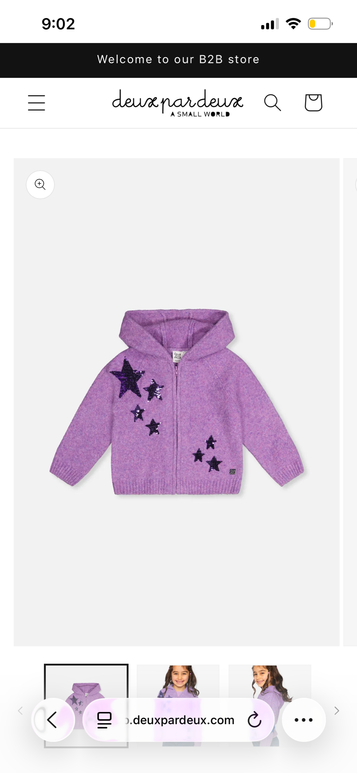 Knit Star Hoodie