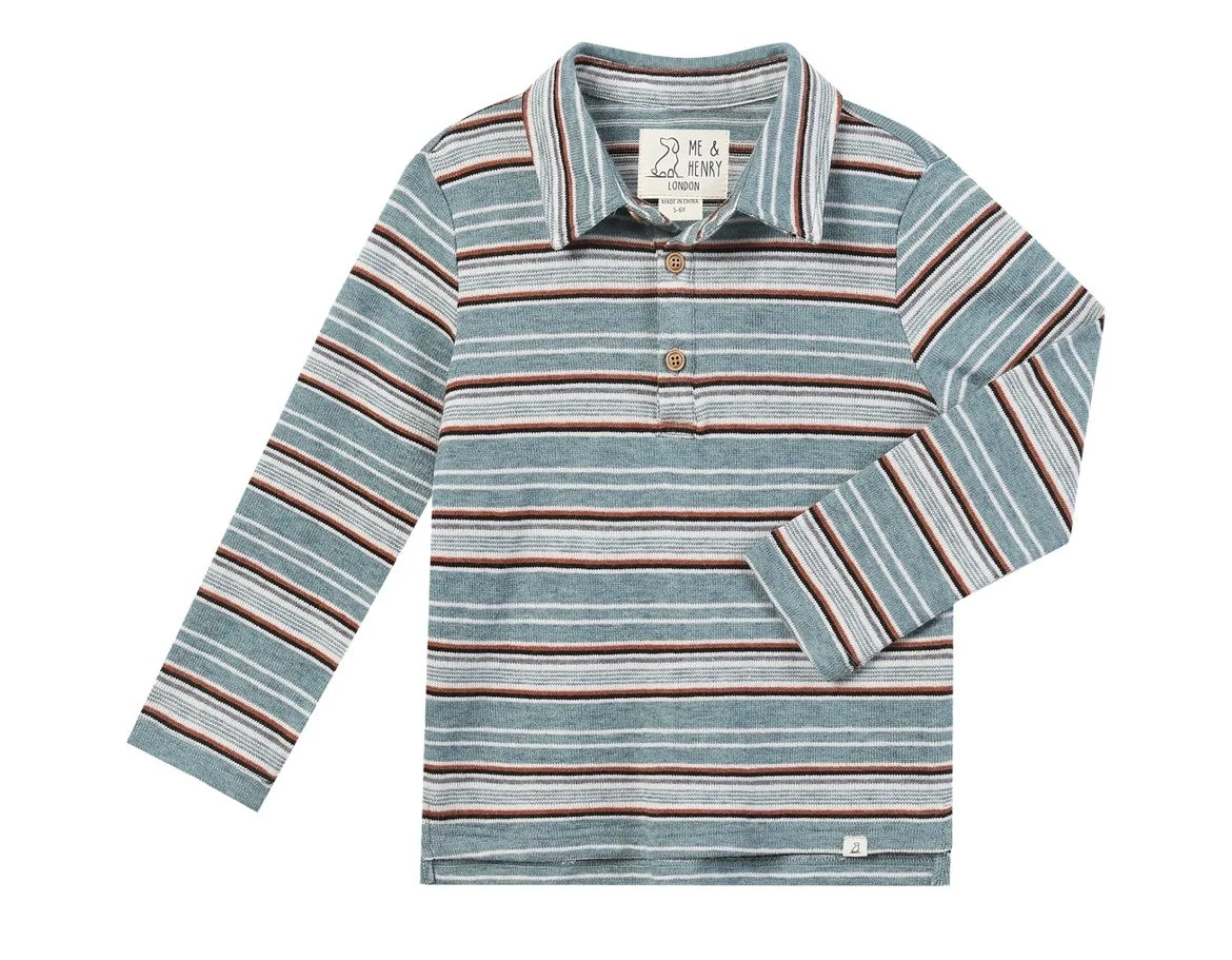 Buggle Striped Polo