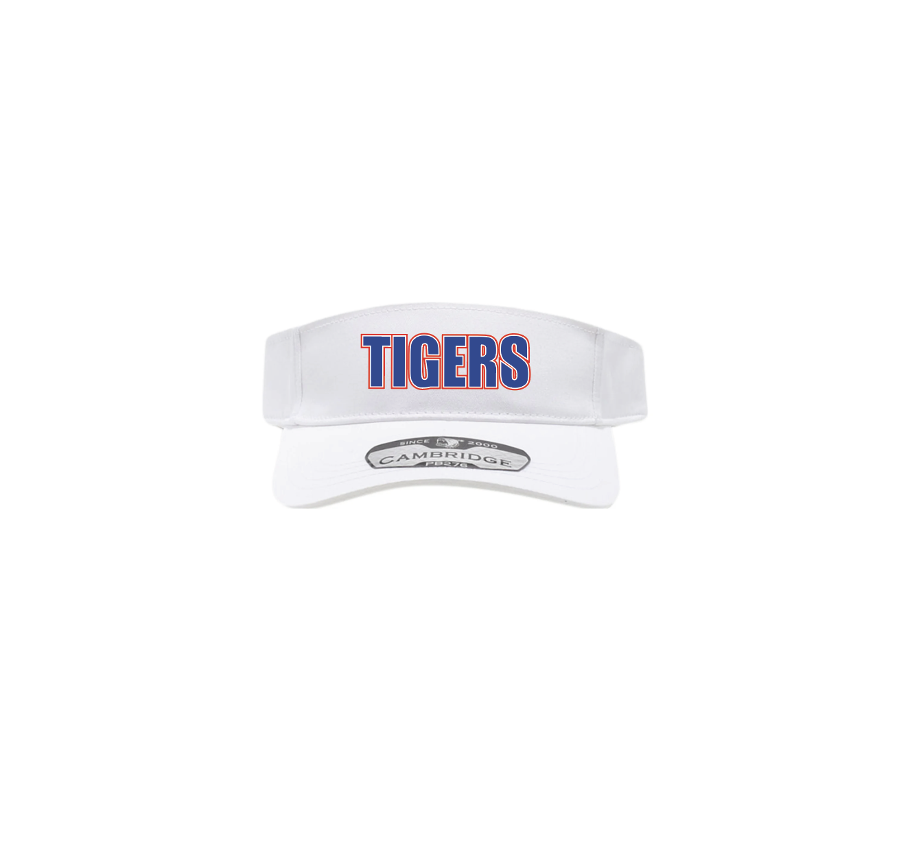 B - WHITE VISOR