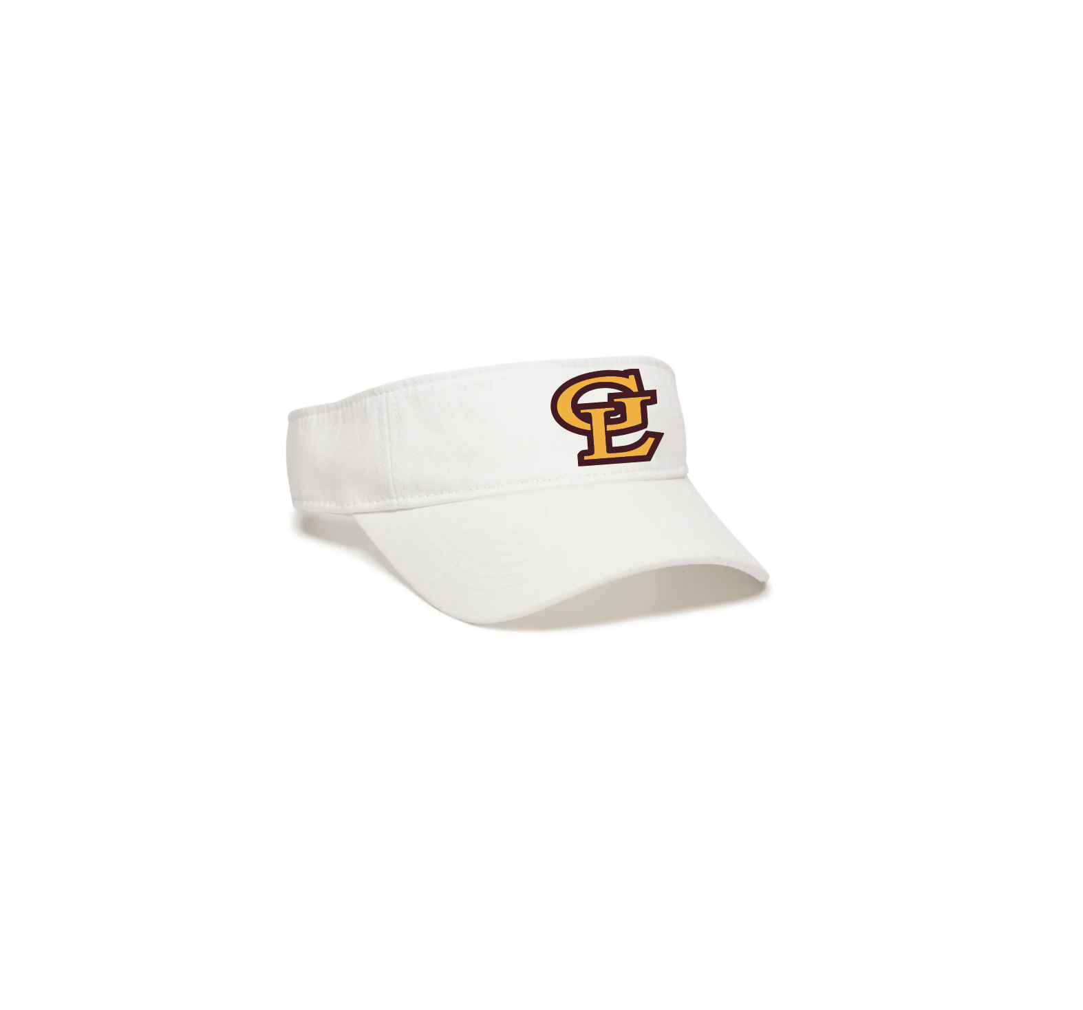 B - WHITE VISOR