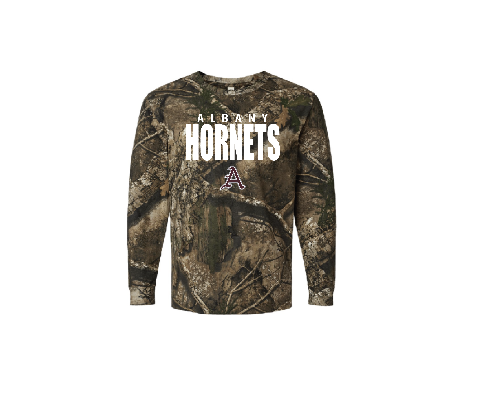 L - HEAVY-WEIGHT CAMO LONGSLEEVE TEE