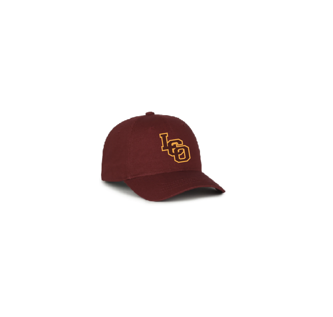 C - MAROON TWILL LOW CROWN CAP