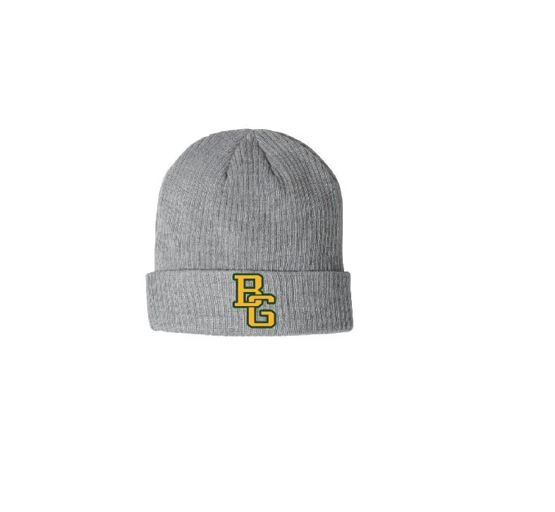 B - GREY SKI HAT