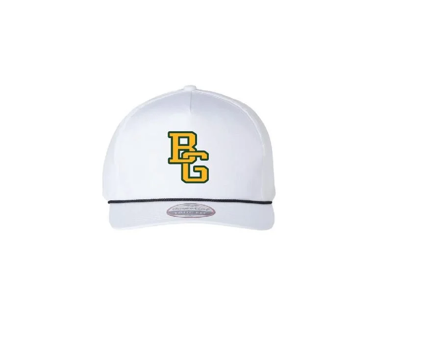 H - RETRO OLD-SCHOOL CAP W/ ROPE BRAID