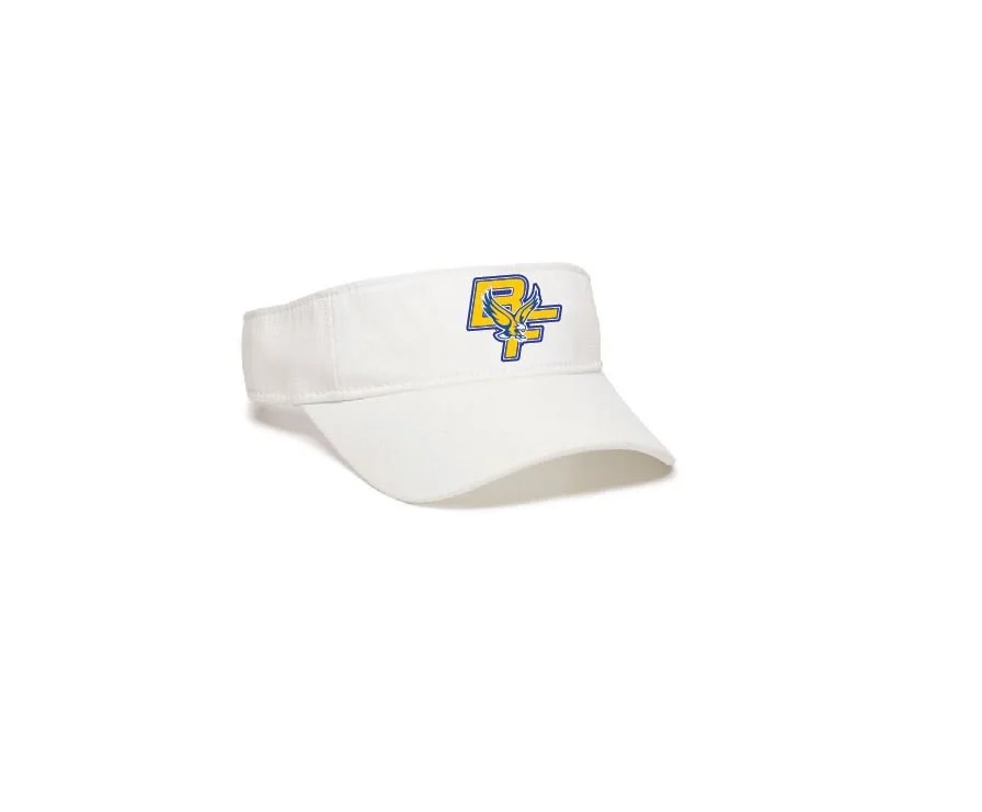 B - WHITE VISOR