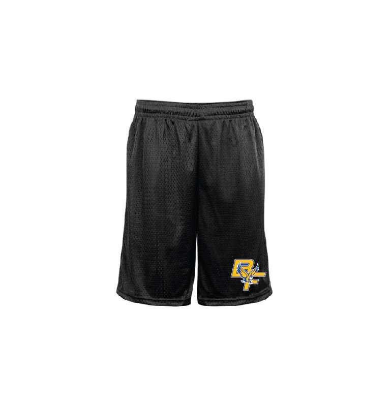 K - BLACK PRO-MESH WORKOUT SHORT W/ POCKETS