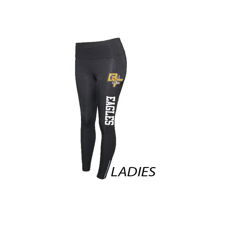 P - LADIES BLACK STRETCH-FIT TIGHTS