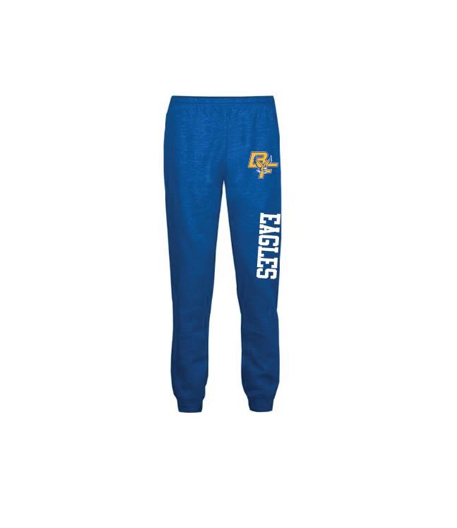 Q - HEAVY-WEIGHT BLUE SWEATPANT W/ POCKETS