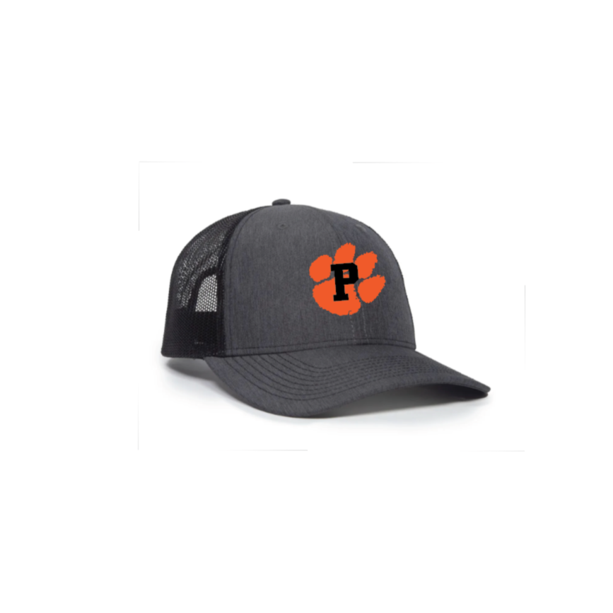 D - BLACK BLEND MESH-BACK TRUCKER CAP