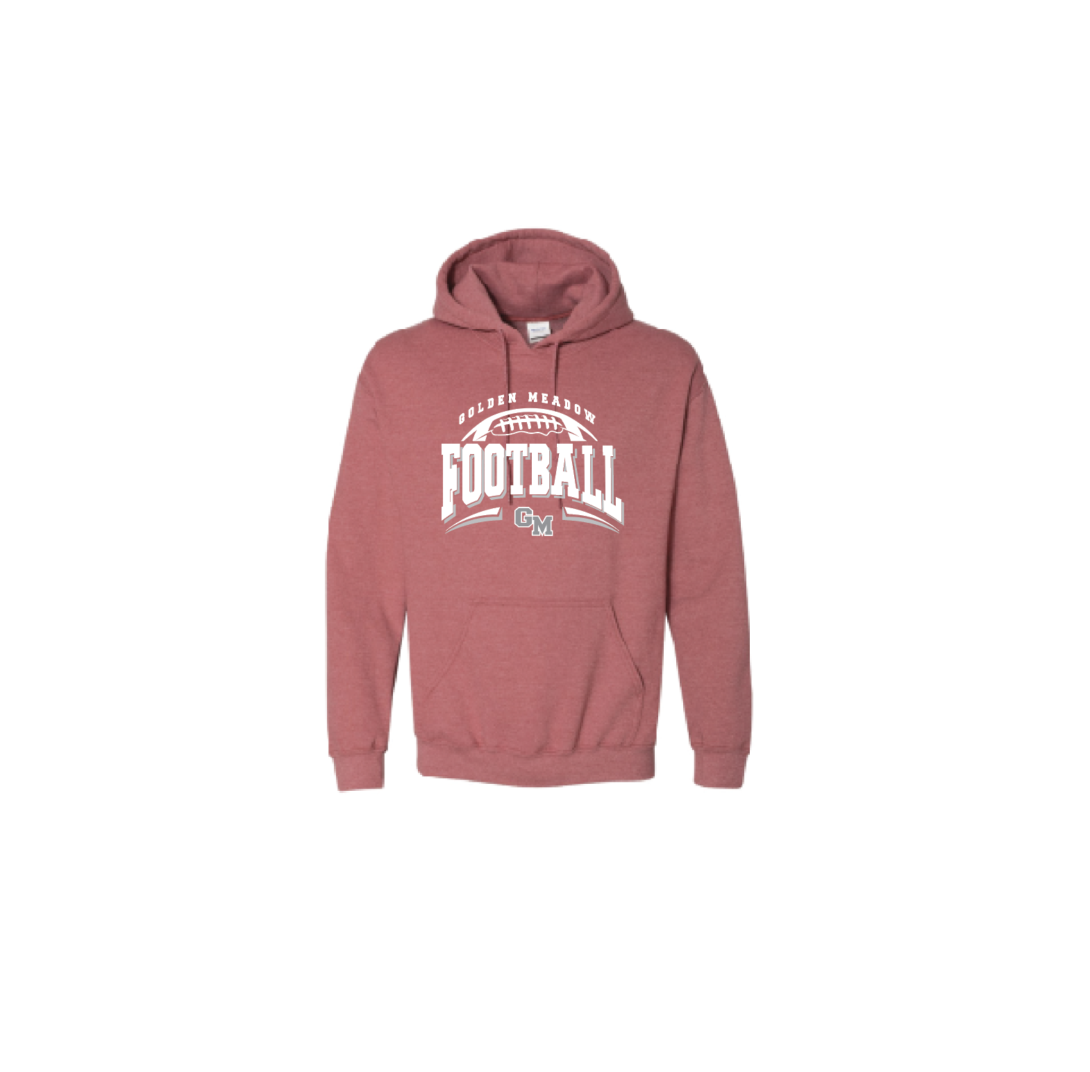 N - "VINTAGE FADED RED" HOODIE