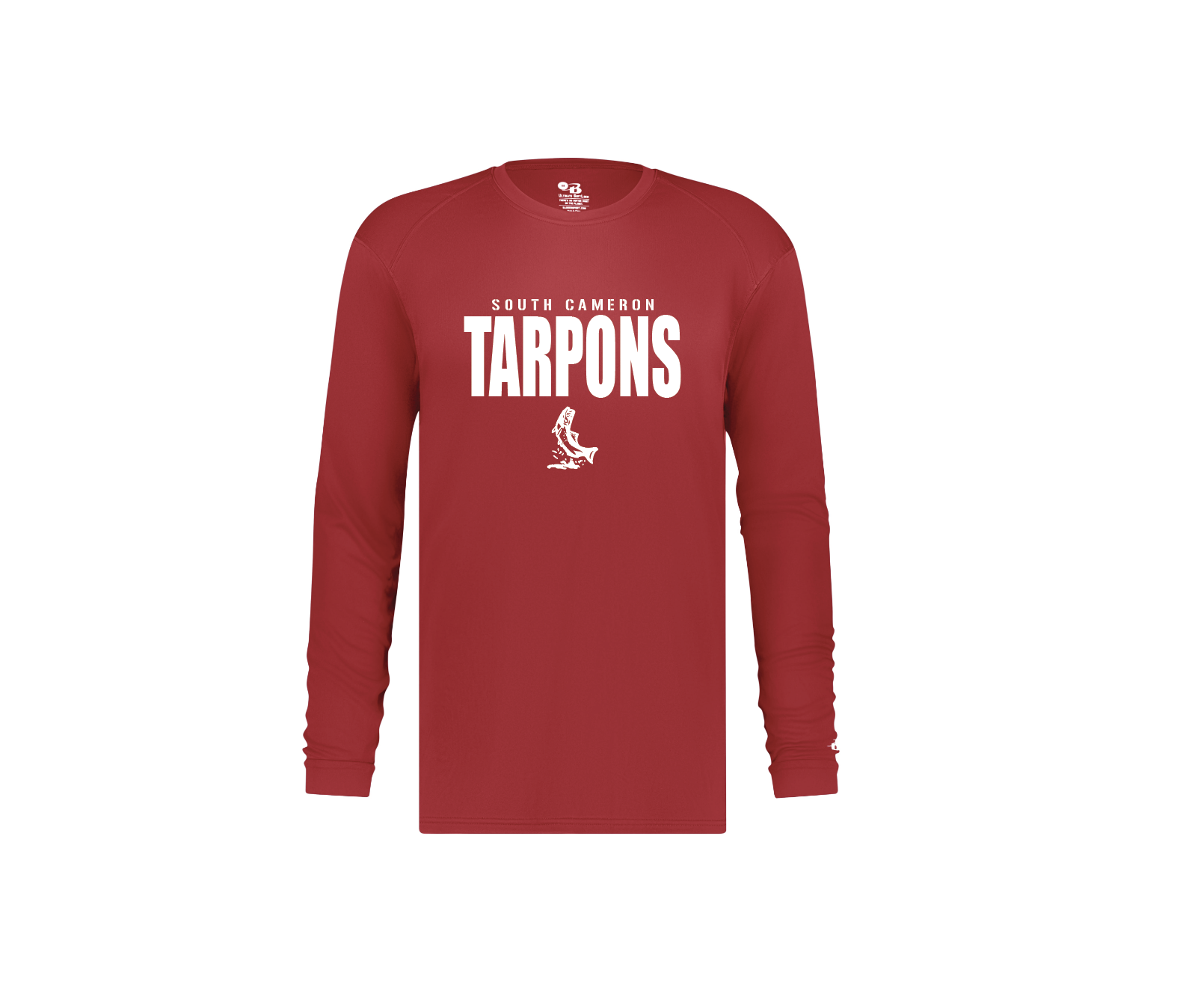 LIMITED SUPPLY SALE - Red Quick-Dry L/S Tee