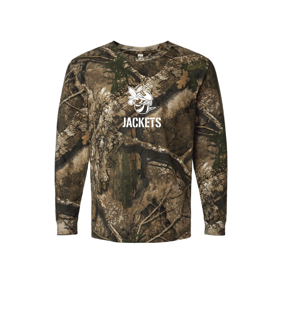 M - REAL TREE CAMO LONGSLEEVE COTTON TEE