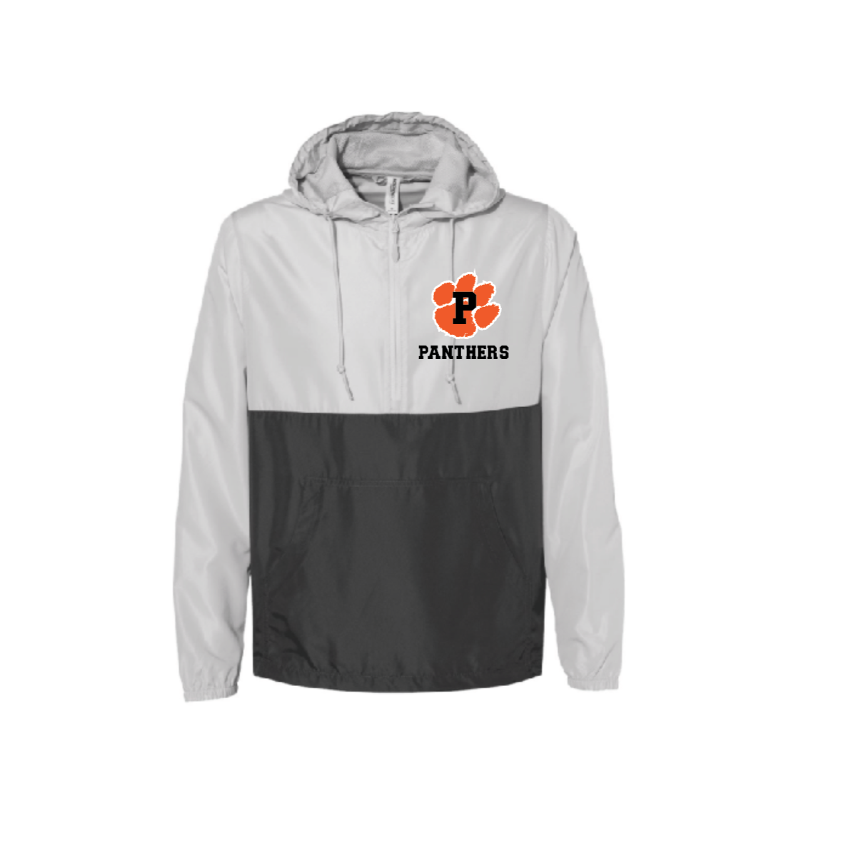 O - SMOKE WHITE/CHARCOAL WINDBREAKER JACKET
