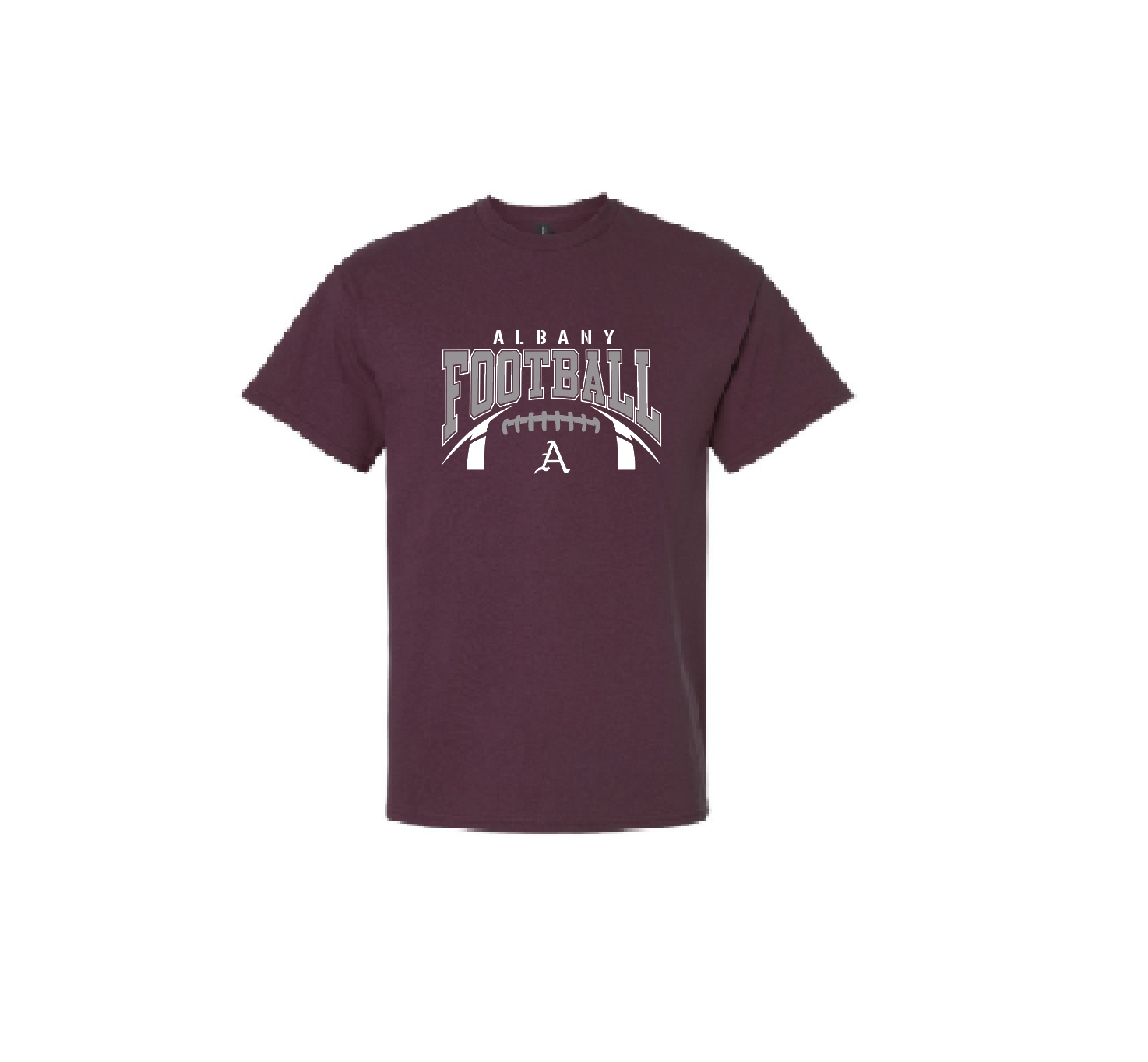 G - MAROON SOFT-STYLE COTTON TEE