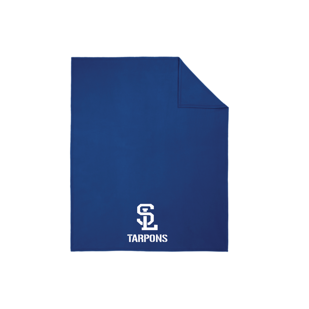 F - ROYAL BLUE FLEECE BLANKET