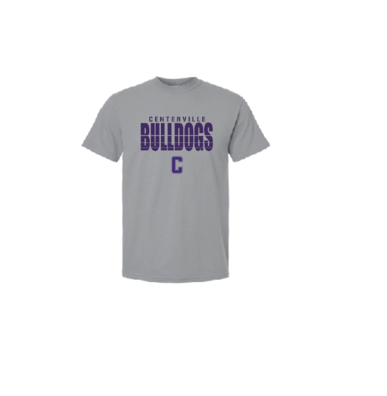 H - VINTAGE GREY "COMFORT COLOR BRAND" TEE