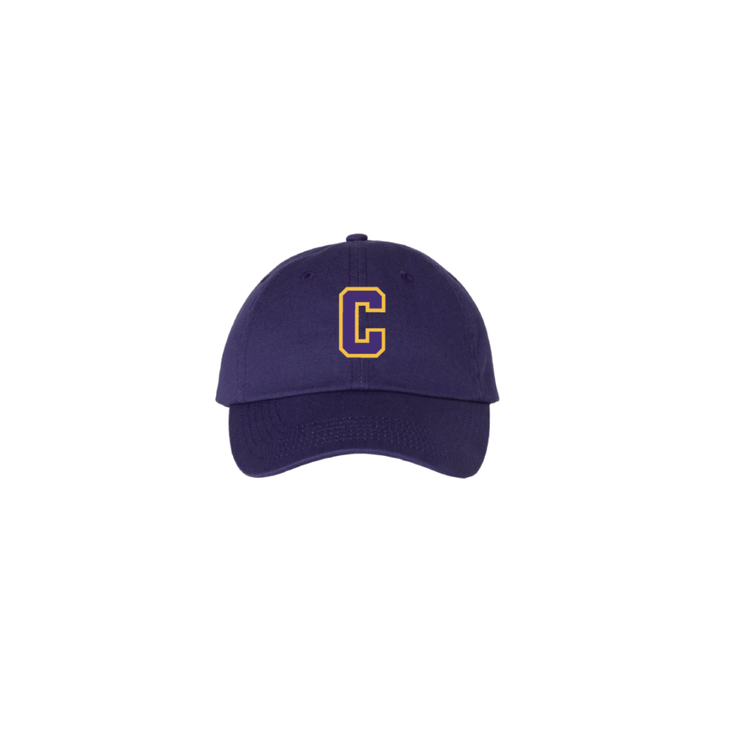 B - PURPLE LOW CROWN TWILL CAP