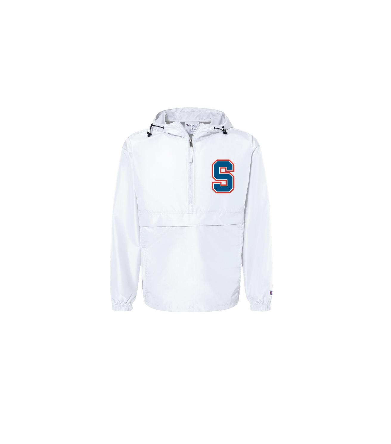 O - WHITE SUPPLE WINDBREAKER JACKET