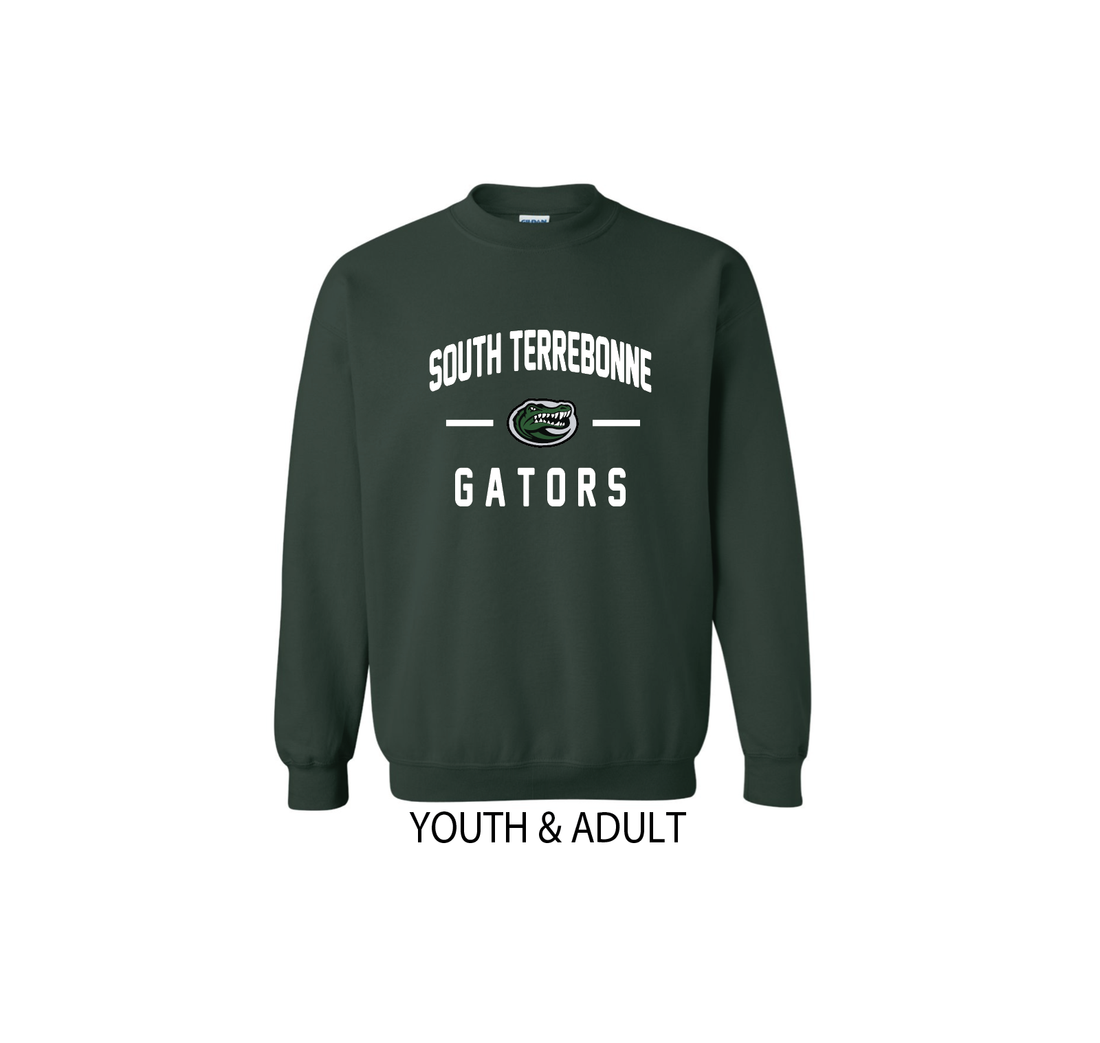 K - DARK GREEN SWEATSHIRT