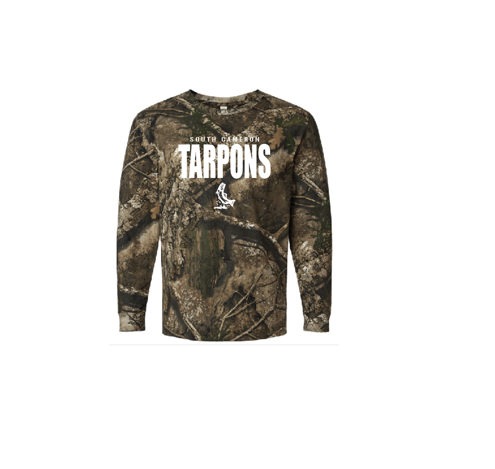L - REAL TREE CAMO LONG SLEEVE HEAVY-WEIGHT COTTON TEE