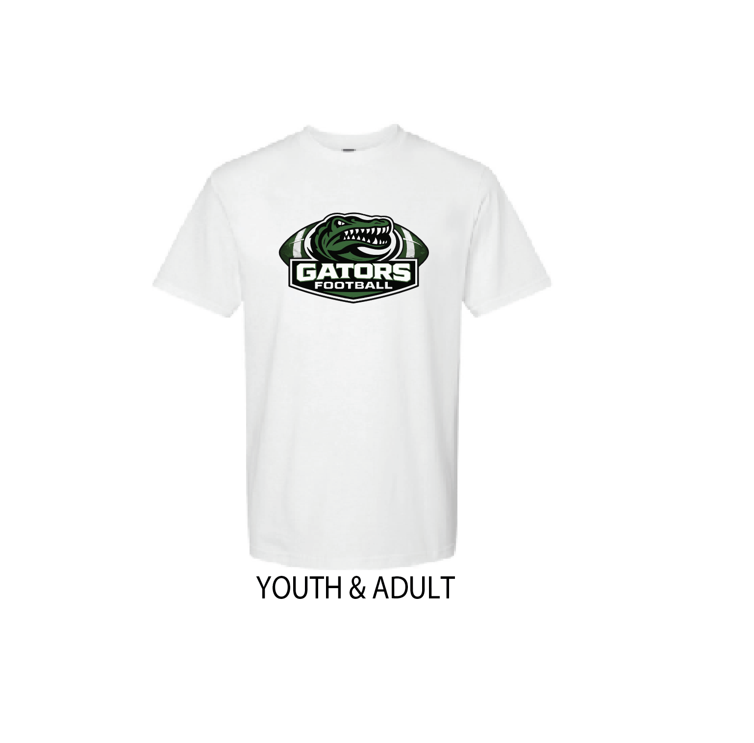 G - WHITE 100% COTTON SOFTSTYLE TEE