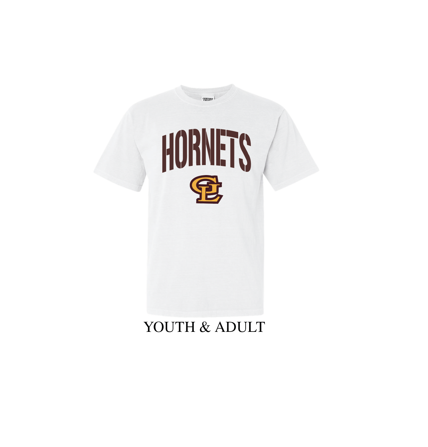 I - WHITE SOFT STYLE 100% COTTON TEE