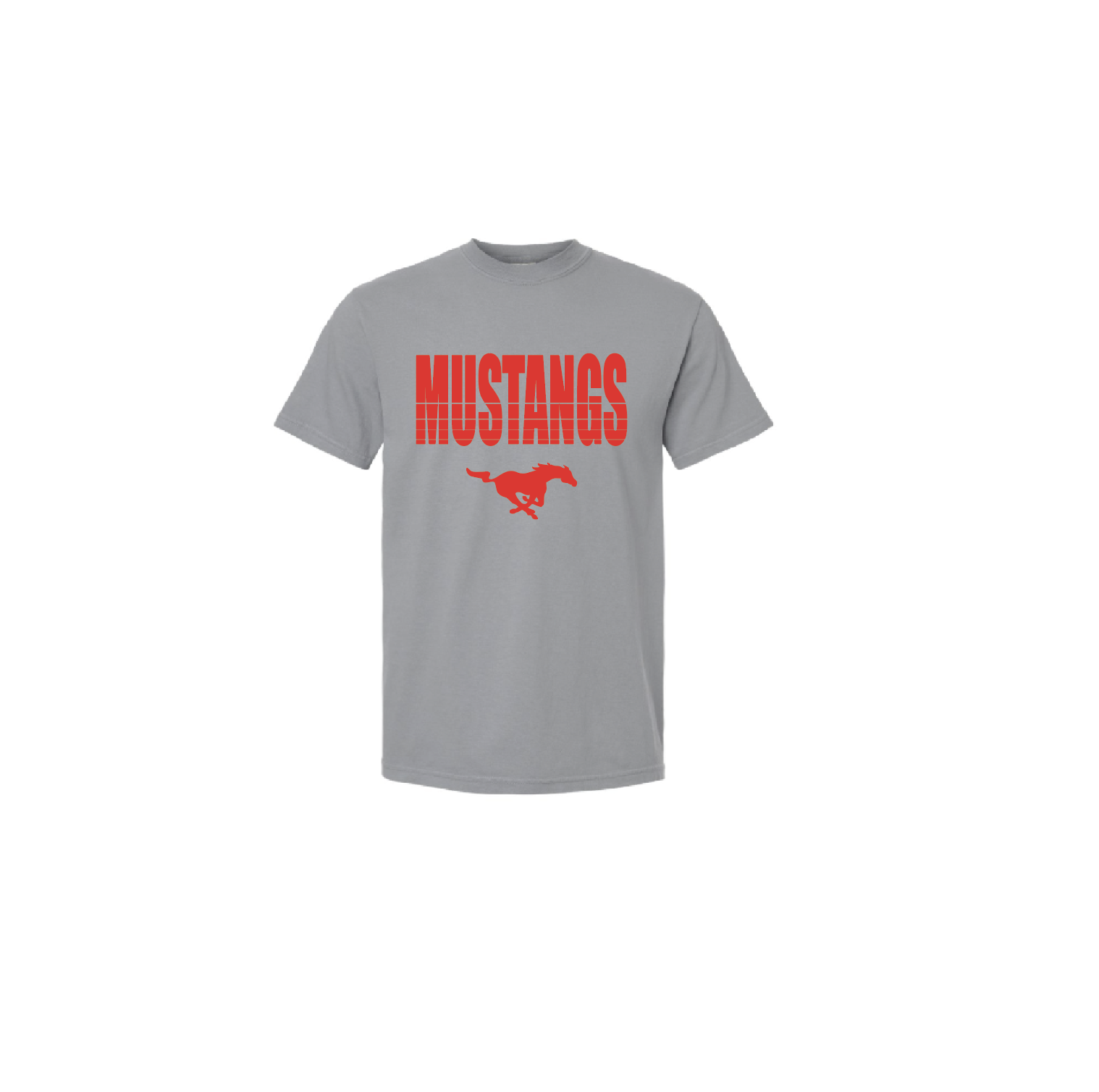 K -"VINTAGE GREY" COMFORT COLORS BRAND TEE