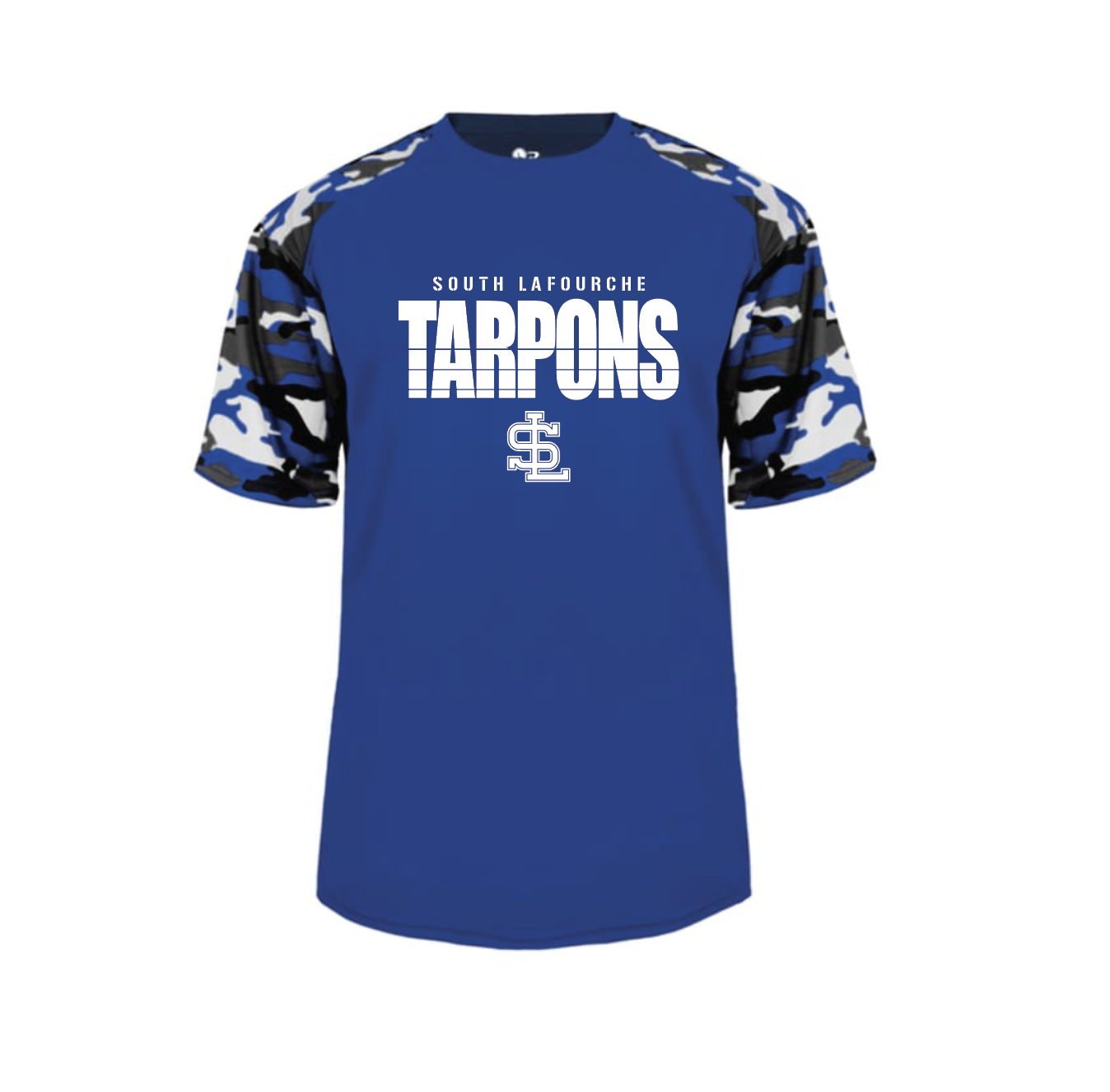 LIMITED SUPPLY SALE - ROYAL QUICK DRY CAMO SLEEVE TEE