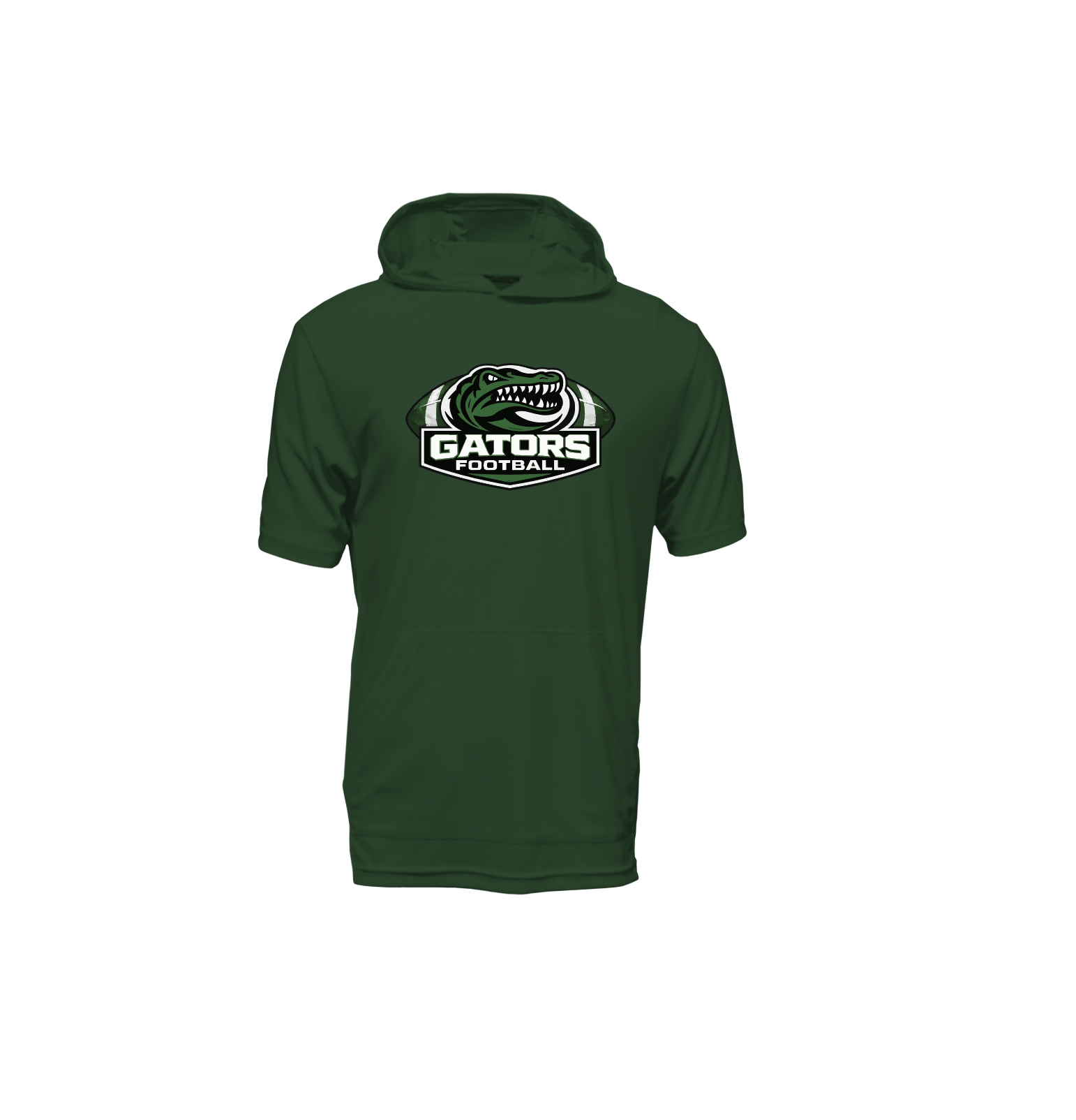 I - COACHES SIDELINE SHORT SLEEVE QUICK-DRY HOODIE