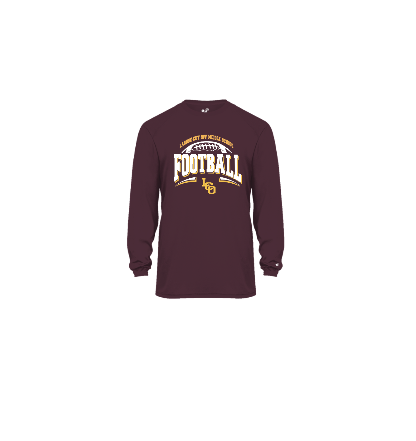 M - MAROON ULTRA SOFT QUICK-DRY LONG SLEEVE