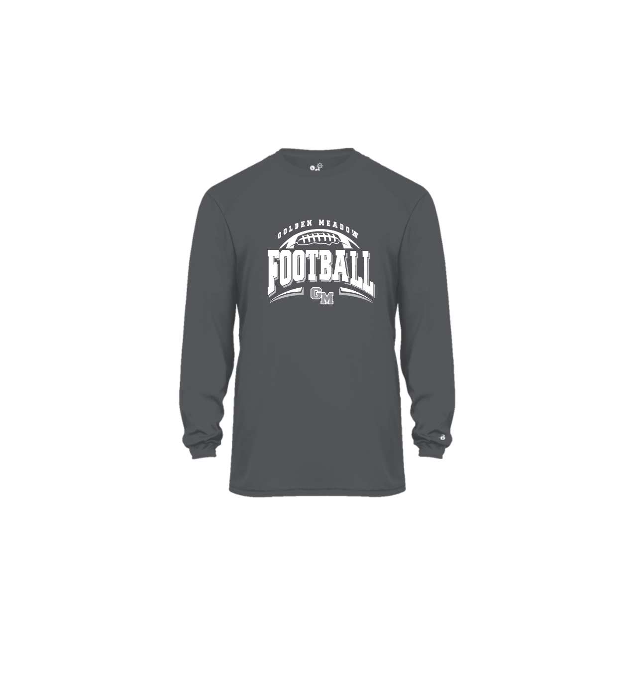 M - CHARCOAL ULTRA SOFT QUICK-DRY LONG SLEEVE