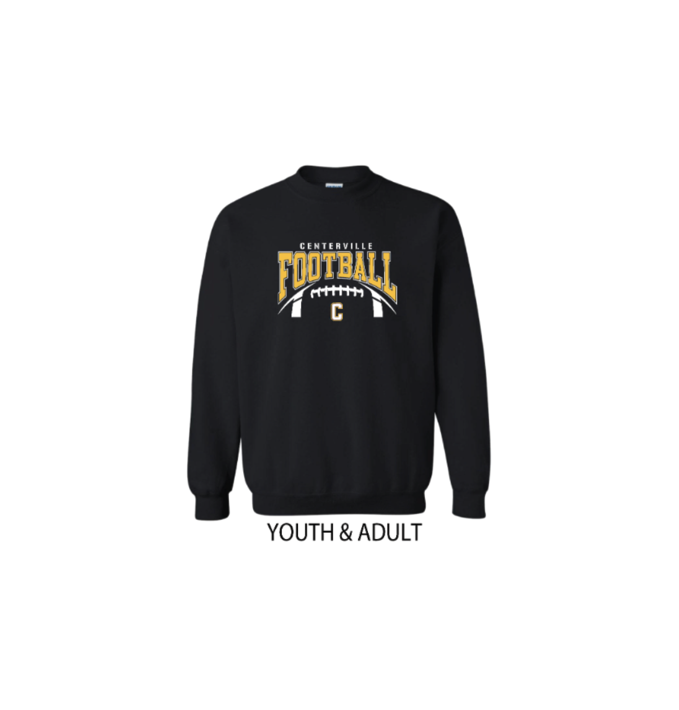 K - BLACK SWEATSHIRT