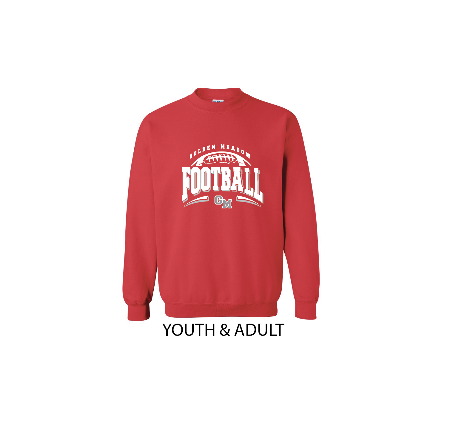 L - RED SWEATSHIRT