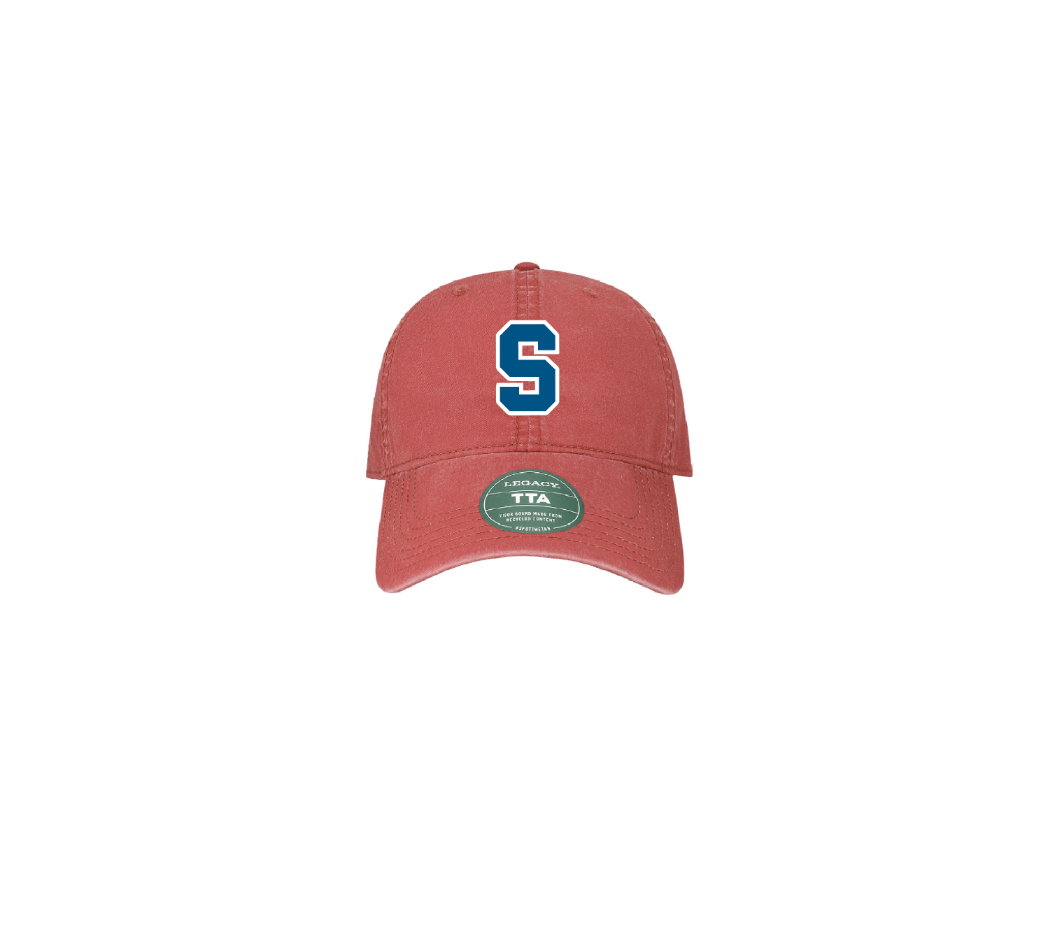 F - "VINTAGE RED" FADED CAP