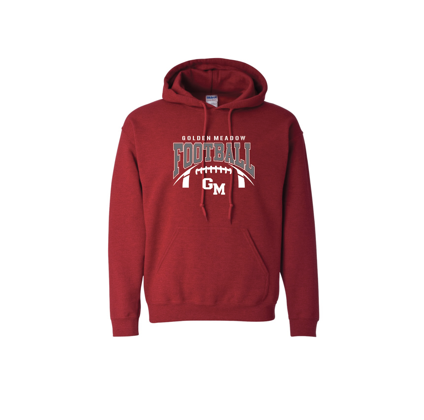 L - DARK CHERRY RED HOODIE