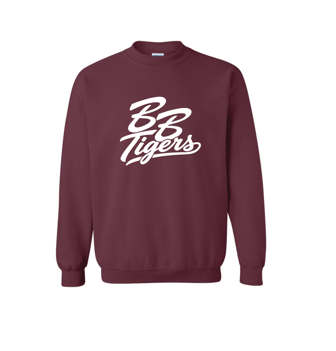 B - MAROON HEAVYWEIGHT SWEATSHIRT