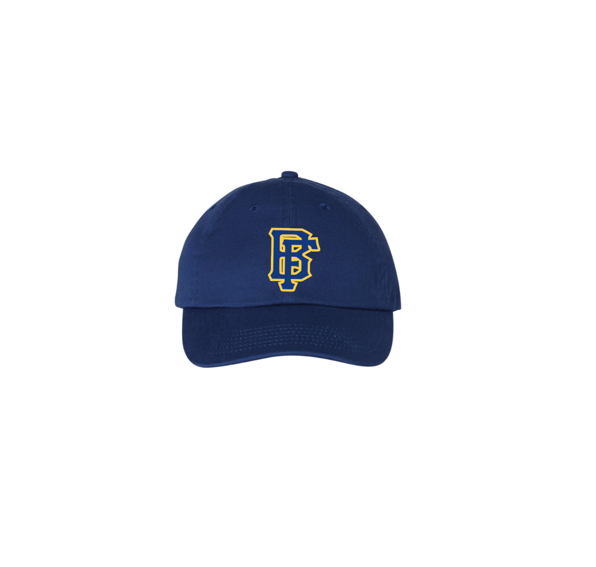 B - ROYAL BLUE LOW CROWN TWILL CAP